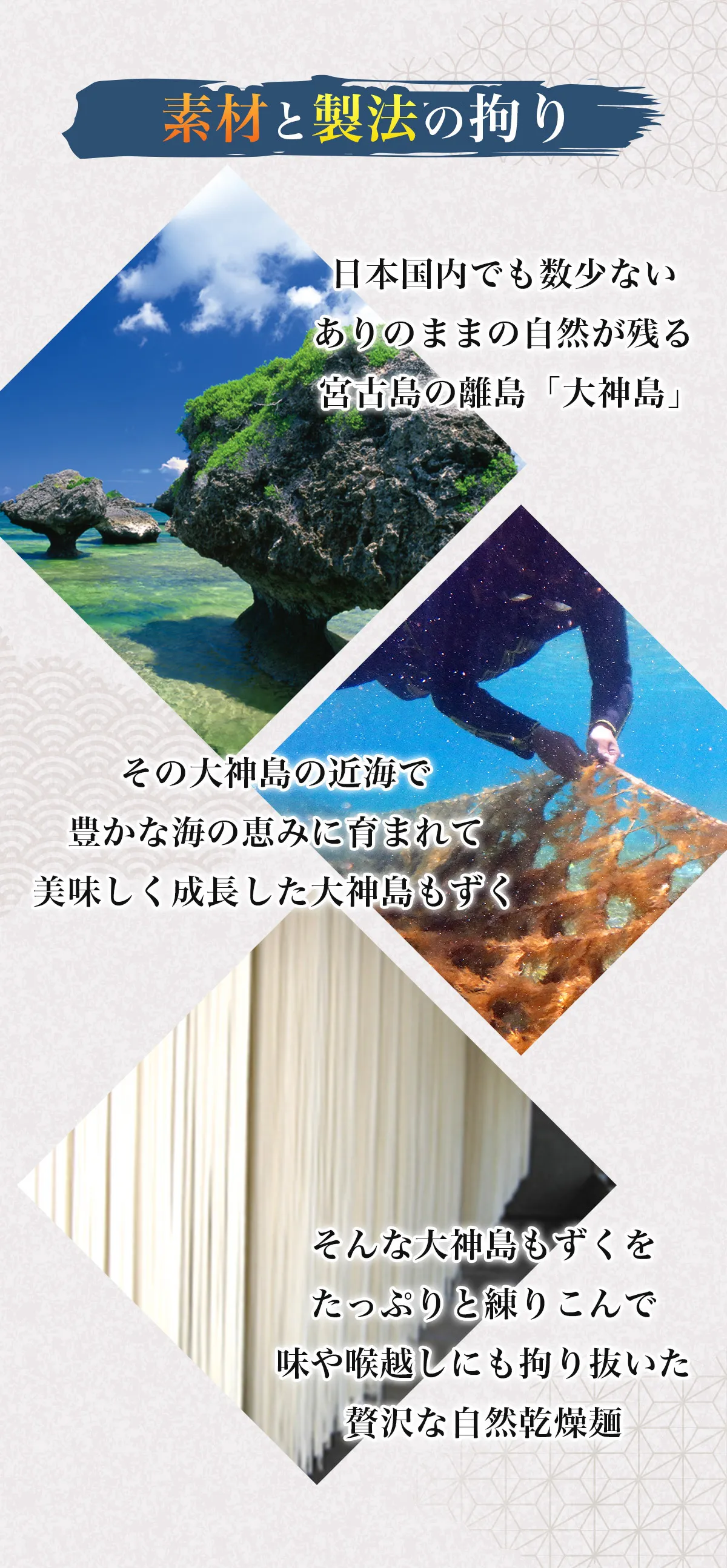 【卸販売】縁のもずくうどん（2袋入りボックス）