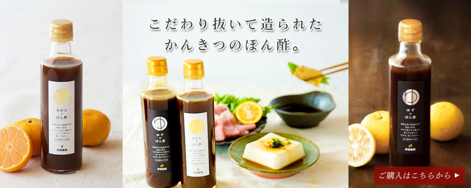 みかんのポン酢